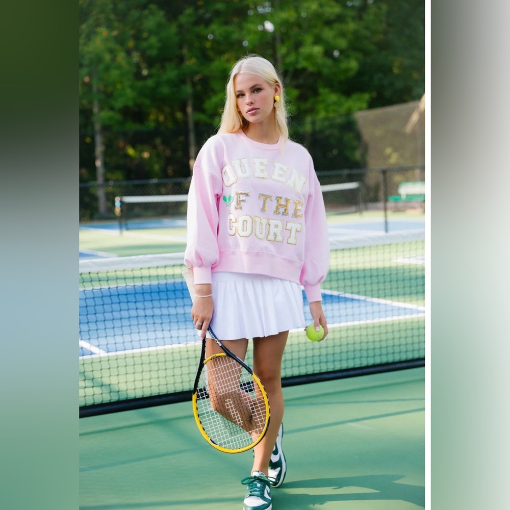 Like New - Judith March- Queen of the Court- Crewneck Sweatshirt. Size S